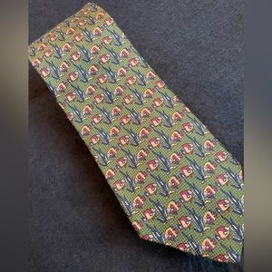 Brooks Brothers Novelty Pure Silk Fish Necktie